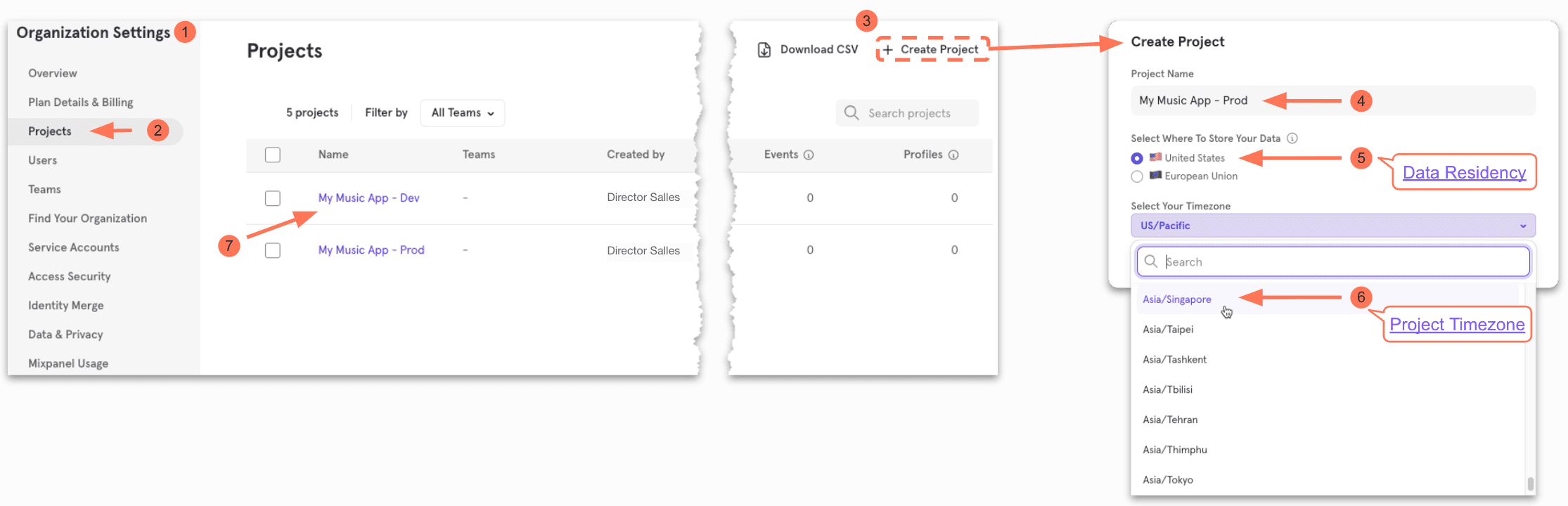 create-project-steps